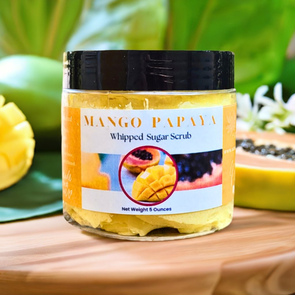 Exotic Mango Papaya Sugar Scrub