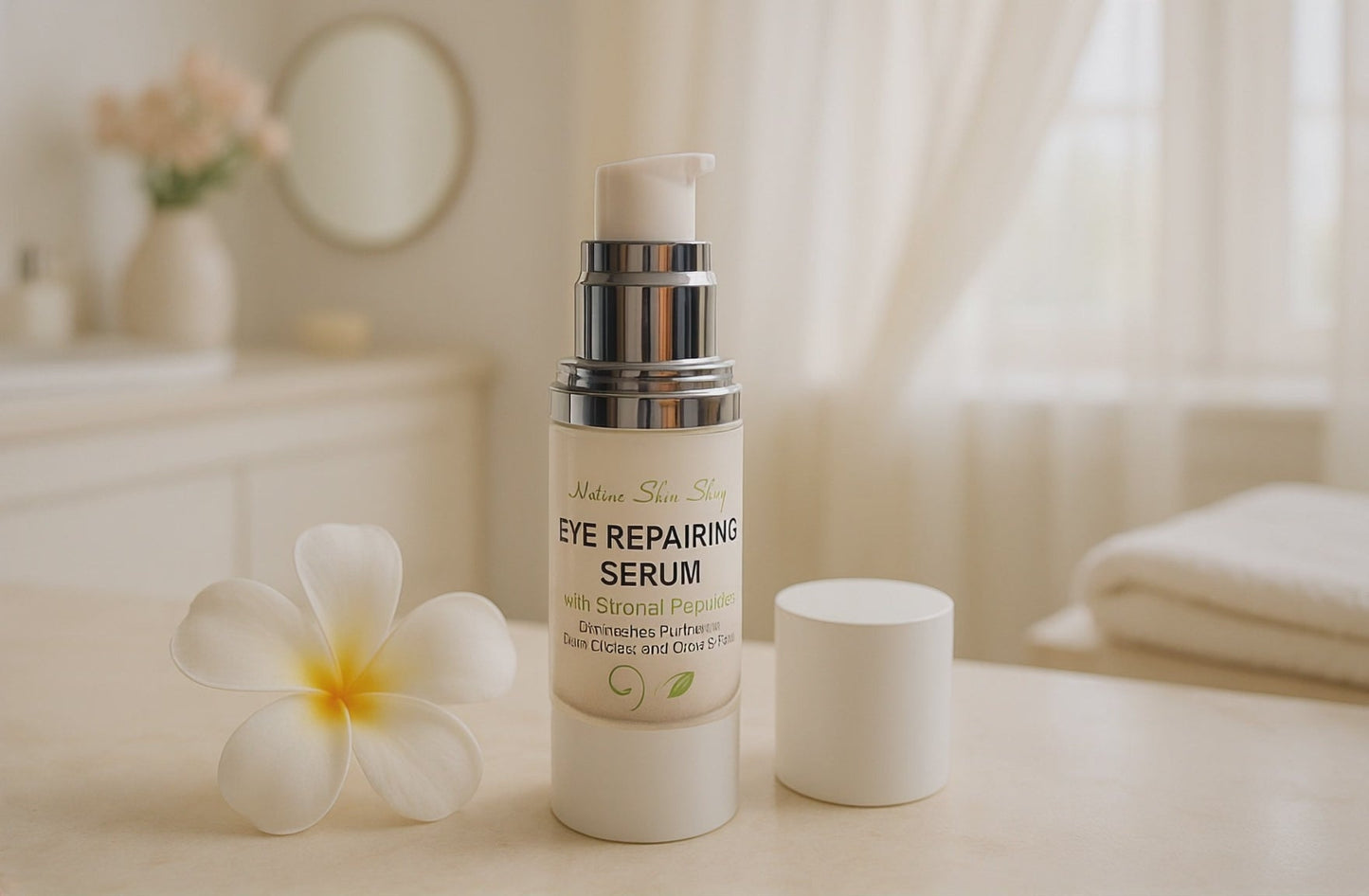 Eye Repairing Serum for Dark Circles Under Eyes, Crows Feet & Puffiness