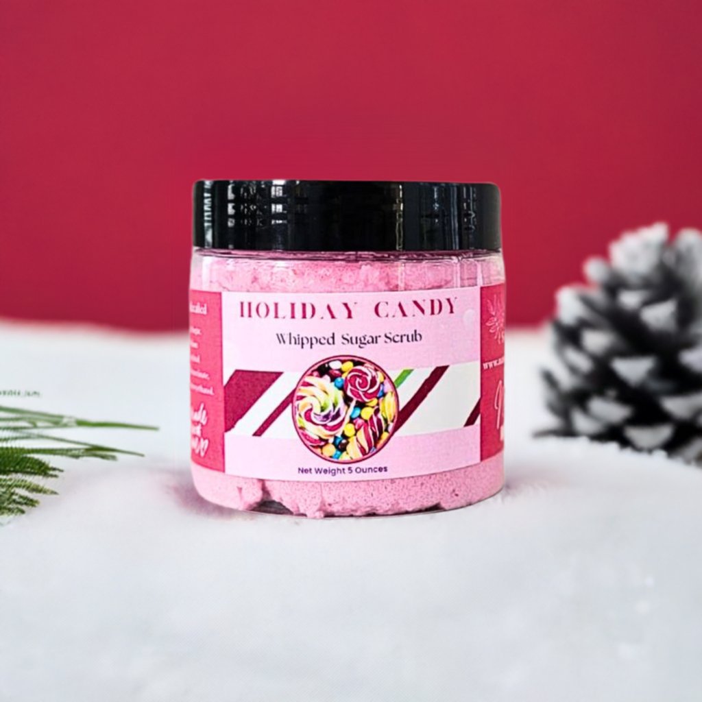 Holiday Candy Whipped Sugar Scrub